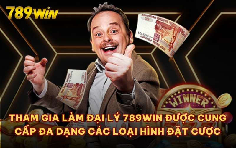 Tham gia làm đại lý 789WIN được cung cấp đa dạng các loại hình đặt cược